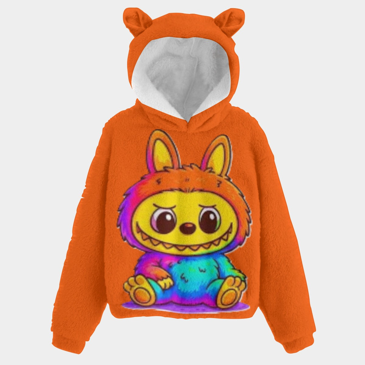 🧸Labubu SnugglePop™ Hoodie – Cute, Cozy & Ear-Resistible