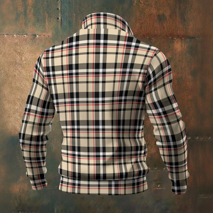 🧊“FrostFlex™ Knit Fleece — Built for Bold” Men's Fleece Zip Jacket