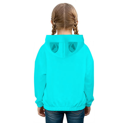 LABUBU HOODED SWEATSHIRT - KIDS SWEATSHIRT HOODIE