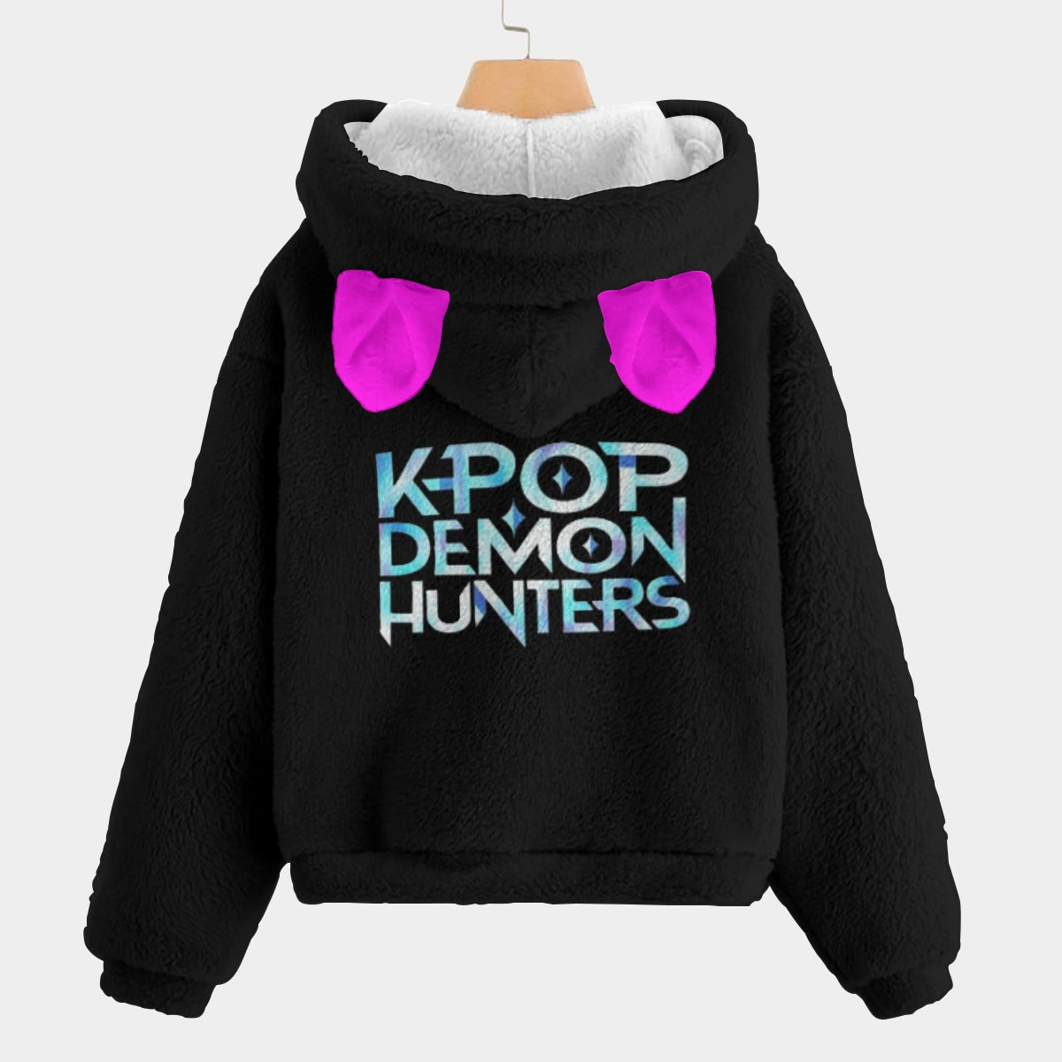 All-Over Print Kid’s Borg Fleece Sweatshirt With Ear