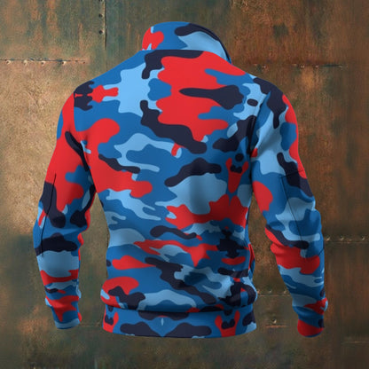 🧊“FrostFlex™ Knit Fleece — Built for Bold” Men's Fleece Zip Jacket