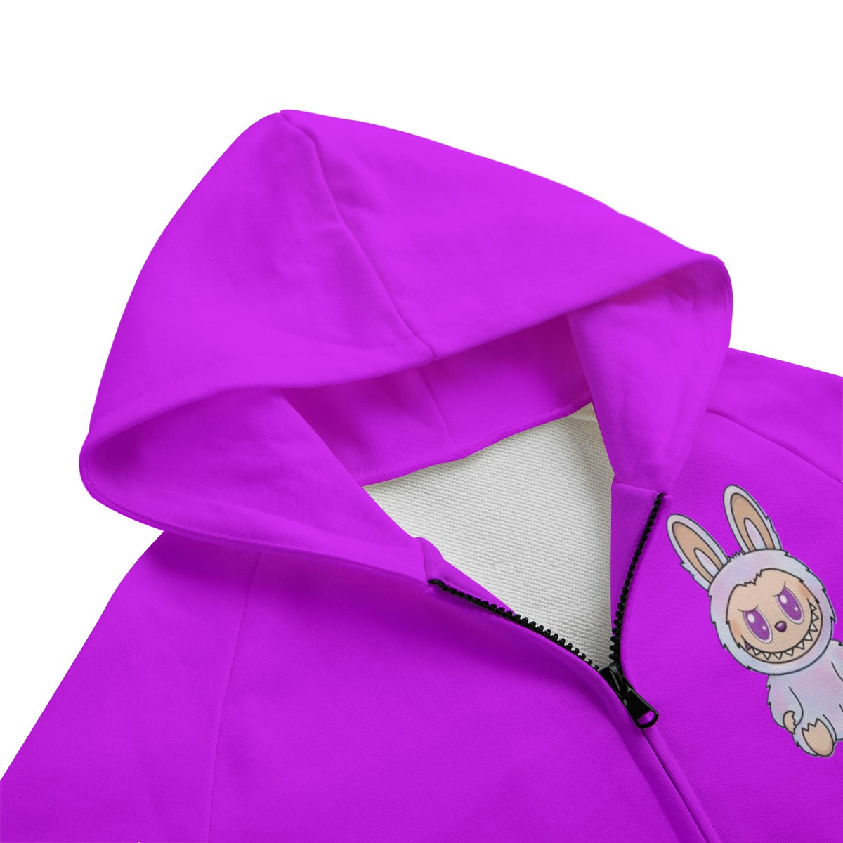 LABUBU HOODED SWEATER JACKETS - KIDS SWEATER JACKET