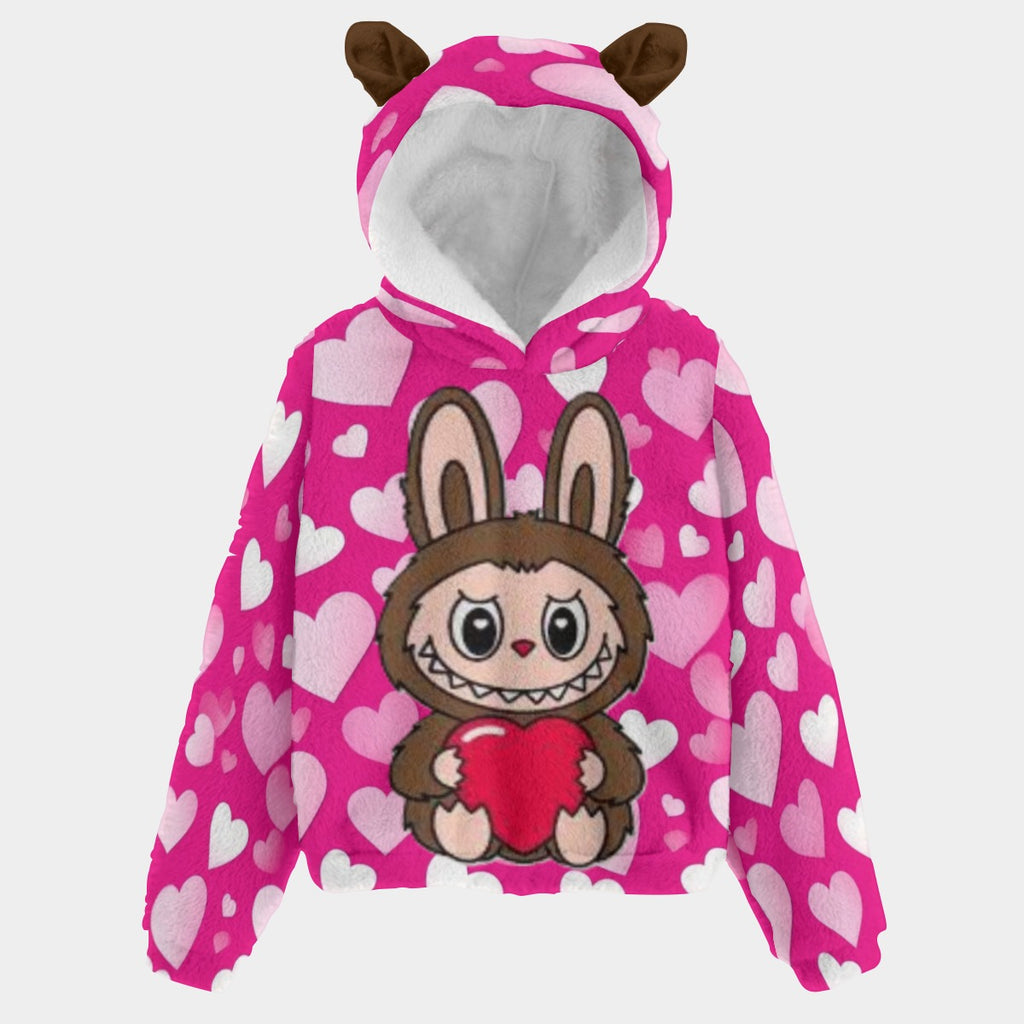 🧸Labubu SnugglePop™ Hoodie – Cute, Cozy & Ear-Resistible