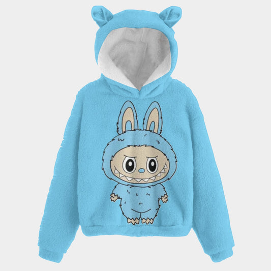 🧸Labubu SnugglePop Hoodie – Cute, Cozy & Ear-Resistible