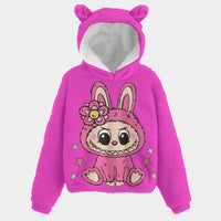 🧸Labubu SnugglePop™ Hoodie – Cute, Cozy & Ear-Resistible