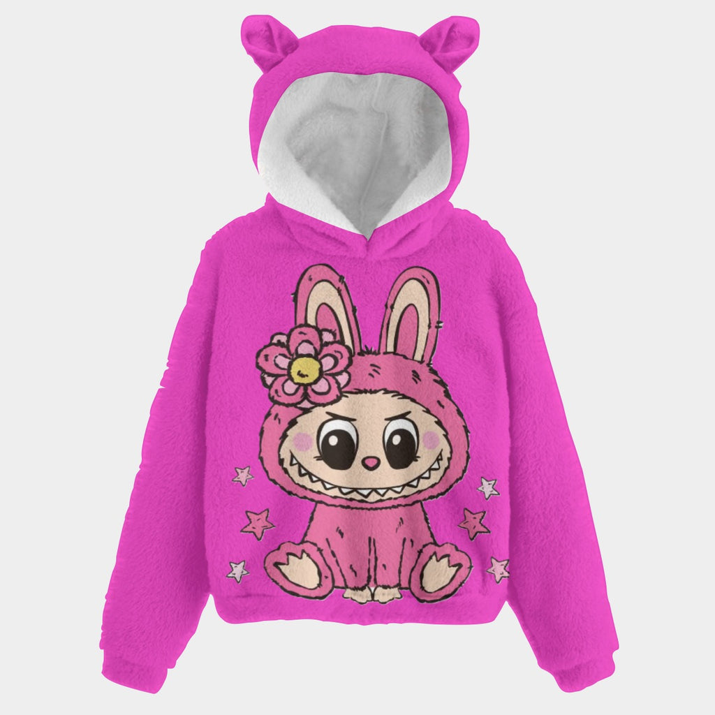 🧸Labubu SnugglePop™ Hoodie – Cute, Cozy & Ear-Resistible