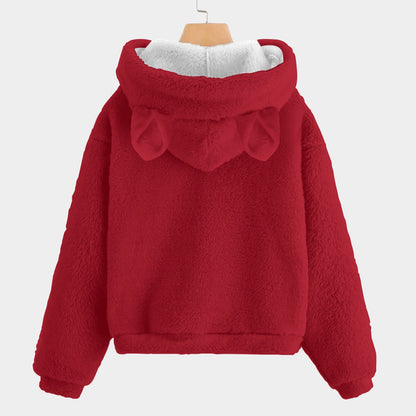 🧸Labubu WonderWoman SnugglePop™ Hoodie – Cute, Cozy & Ear-Resistible