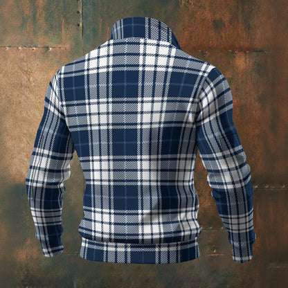 🧊“FrostFlex™ Knit Fleece — Built for Bold” Men's Fleece Zip Jacket