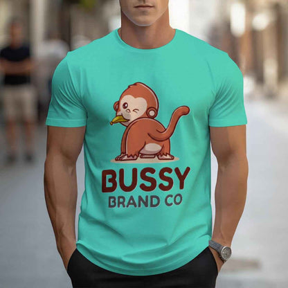 Bussy Brand Co Logo Men's T-shirt | Teal