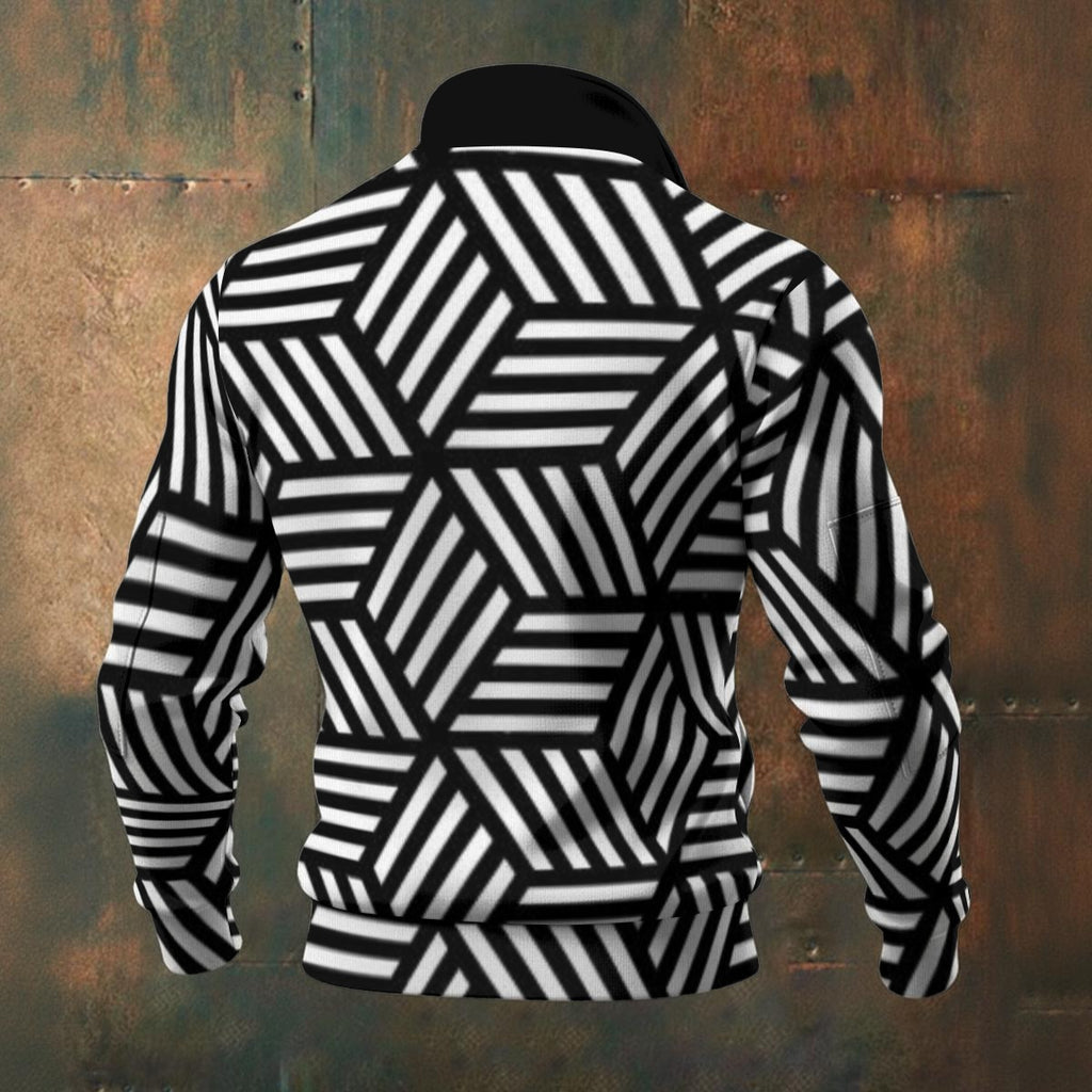 🧊“FrostFlex™ Knit Fleece — Built for Bold” Men's Fleece Zip Jacket