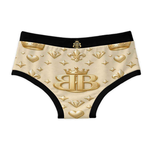 BB Monogram Cream Design Men's Brief |Cotton