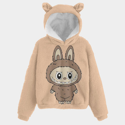 🧸Labubu SnugglePop Hoodie – Cute, Cozy & Ear-Resistible