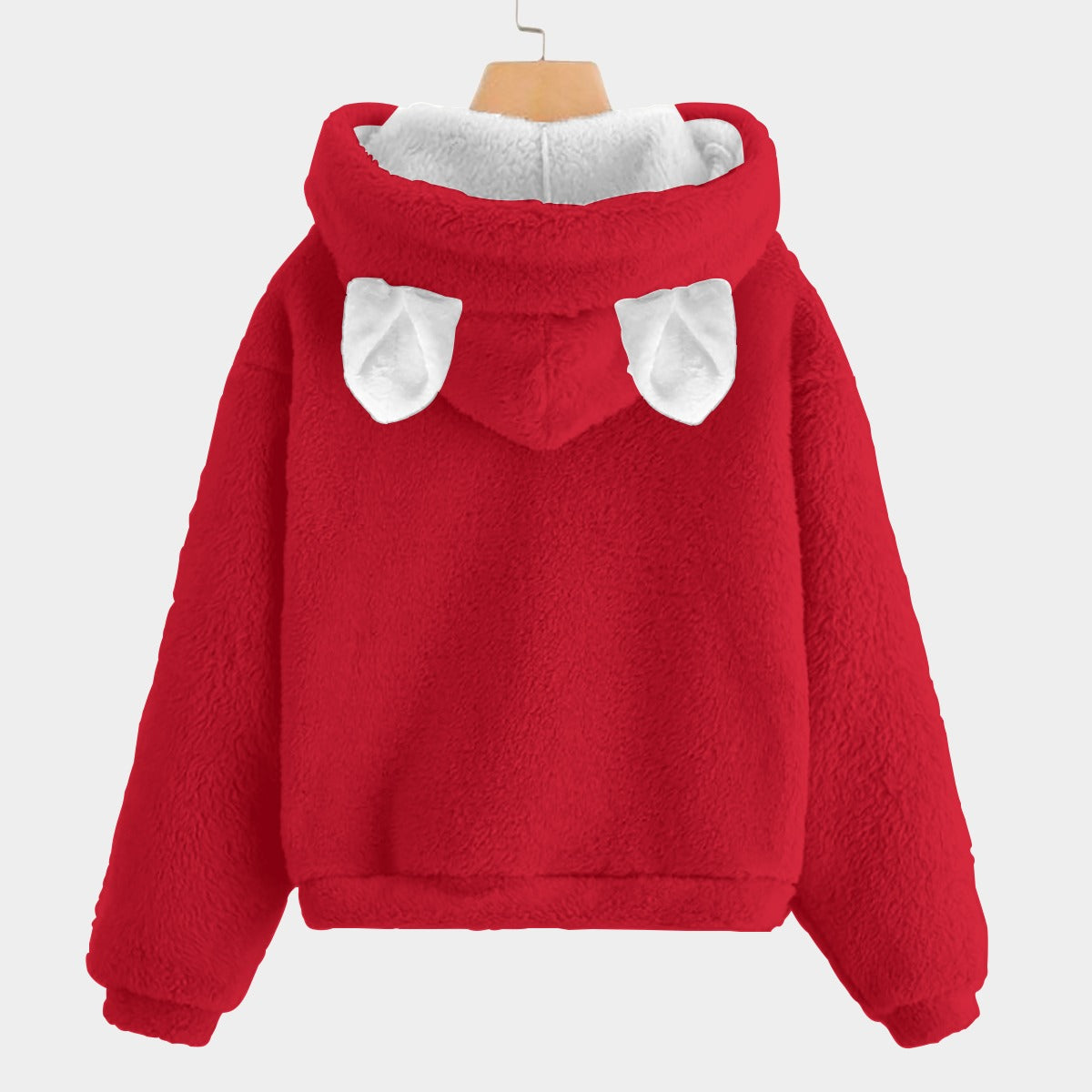 🐻✨Labubu Christmas Bear-Ears Hoodie – Ultra-Soft Borg Fleece BOGO Special!