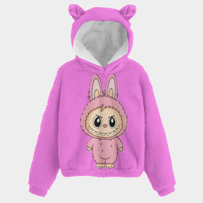 🧸Labubu SnugglePop™ Hoodie – Cute, Cozy & Ear-Resistible