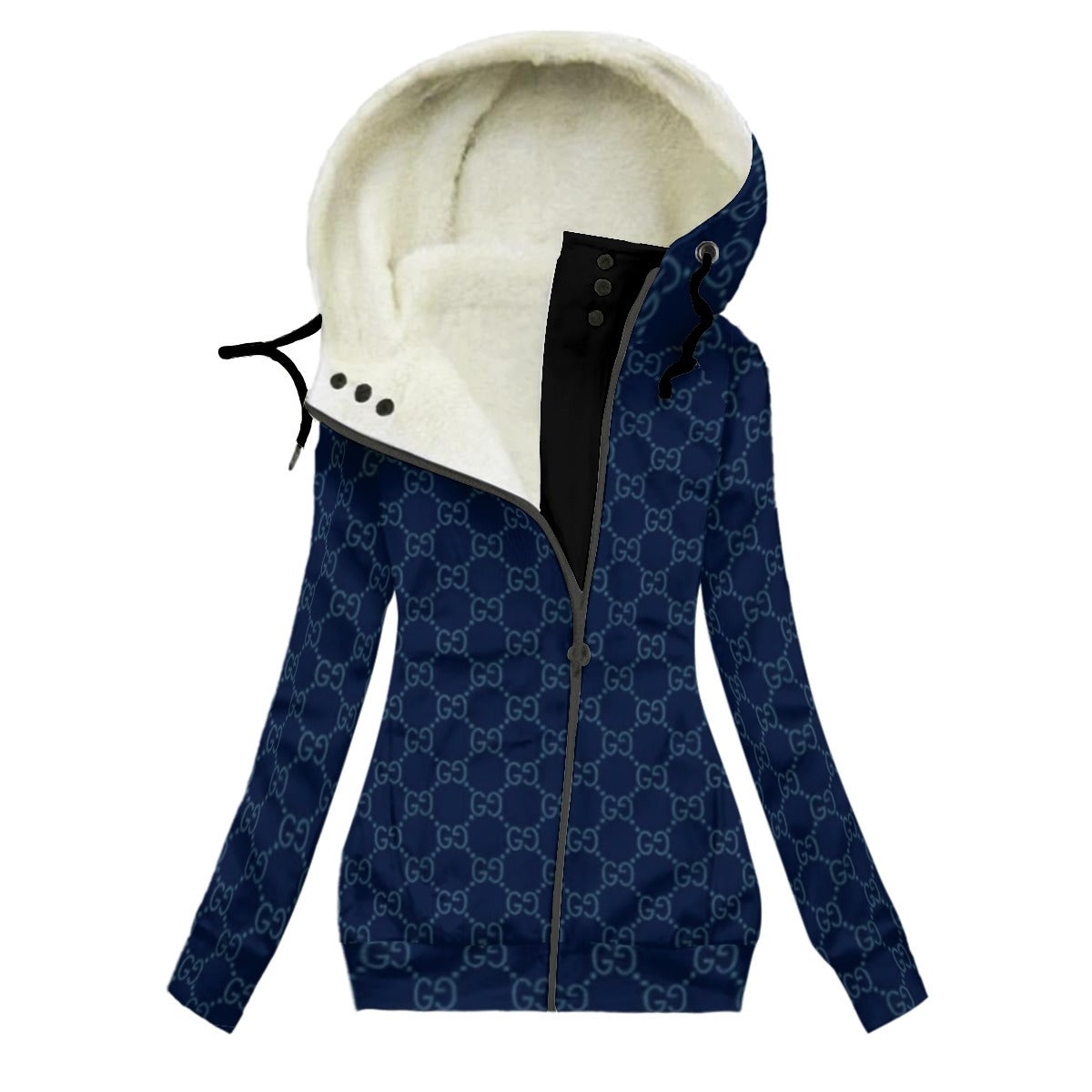 New and Exclusive Limited Edition Women's Long Jacket With Fleece Lining