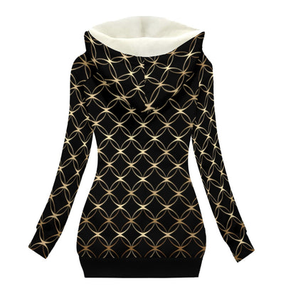 New and Exclusive Limited Edition Women's Long Jacket With Fleece Lining