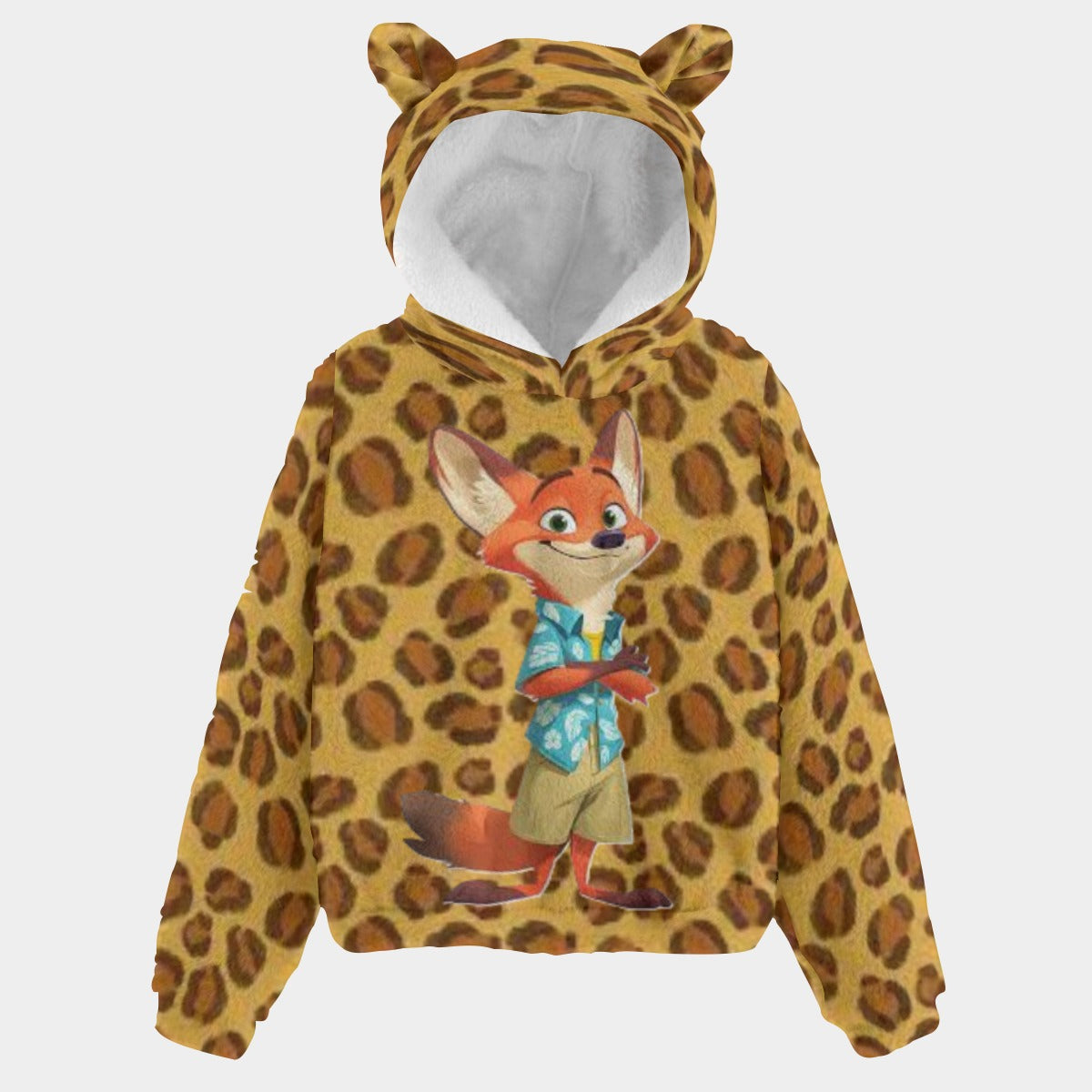 🔥Exclusive Limited Edition Zootopia 2™ Kid’s Cozy Warm Fleece Hoodie with Cute Animal Ears