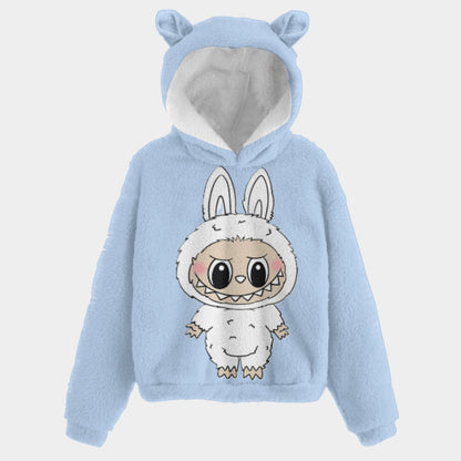 🧸Labubu SnugglePop™ Hoodie – Cute, Cozy & Ear-Resistible