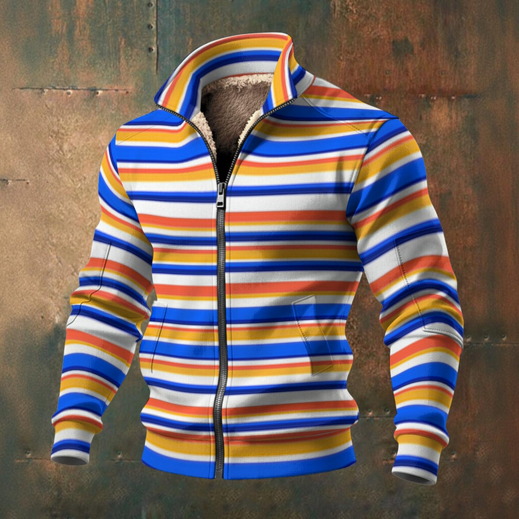 🧊“FrostFlex™ Knit Fleece — Built for Bold” - Men's Fleece Zip Jacket - Exclusive