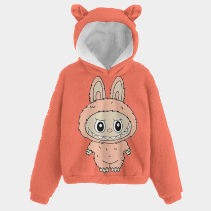 🧸Labubu SnugglePop Hoodie – Cute, Cozy & Ear-Resistible