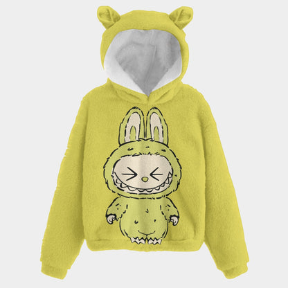 🧸 Labubu SnugglePop Hoodie – Cute, Cozy &  Ear-Resistible
