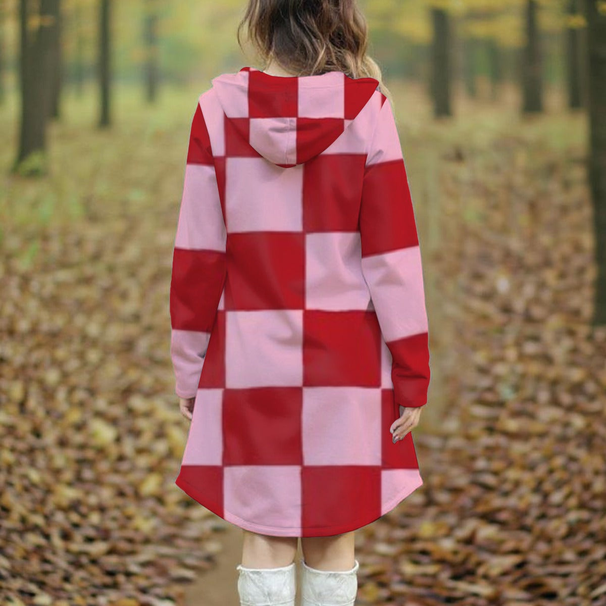 Exclusive Designed - Women's Long Hooded Dress