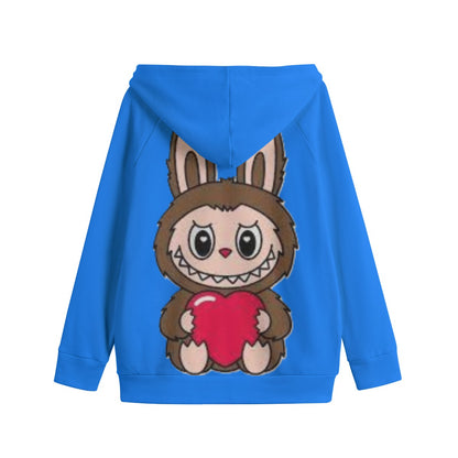 LABUBU HOODED SWEATER JACKETS - KIDS SWEATER JACKET