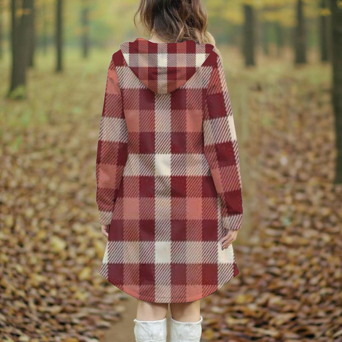 Exclusive Designed - Women's Long Hooded Dress