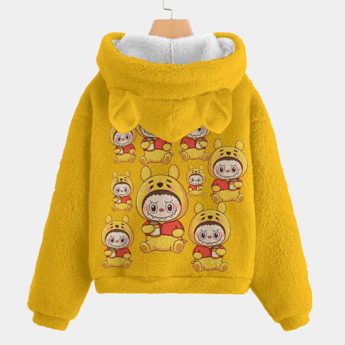🧸Labubu SnugglePop™ Hoodie – Cute, Cozy & Ear-Resistible