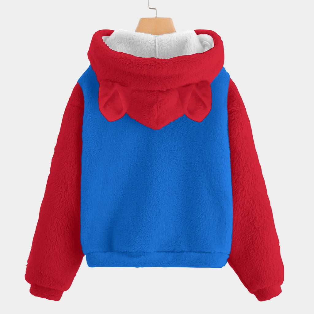 🧸Labubu SpideyMan SnugglePop™ Hoodie – Cute, Cozy & Ear-Resistible