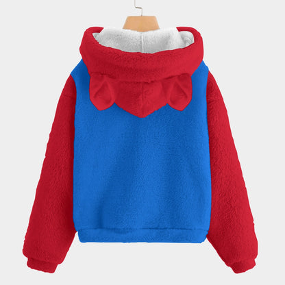 🧸Labubu SpideyMan SnugglePop™ Hoodie – Cute, Cozy & Ear-Resistible