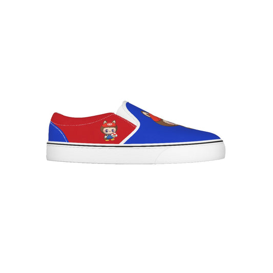 MARIO LABUBU ONE OF KIND, EXCLUSIVE DESIGN! Kid's Slip On Sneakers