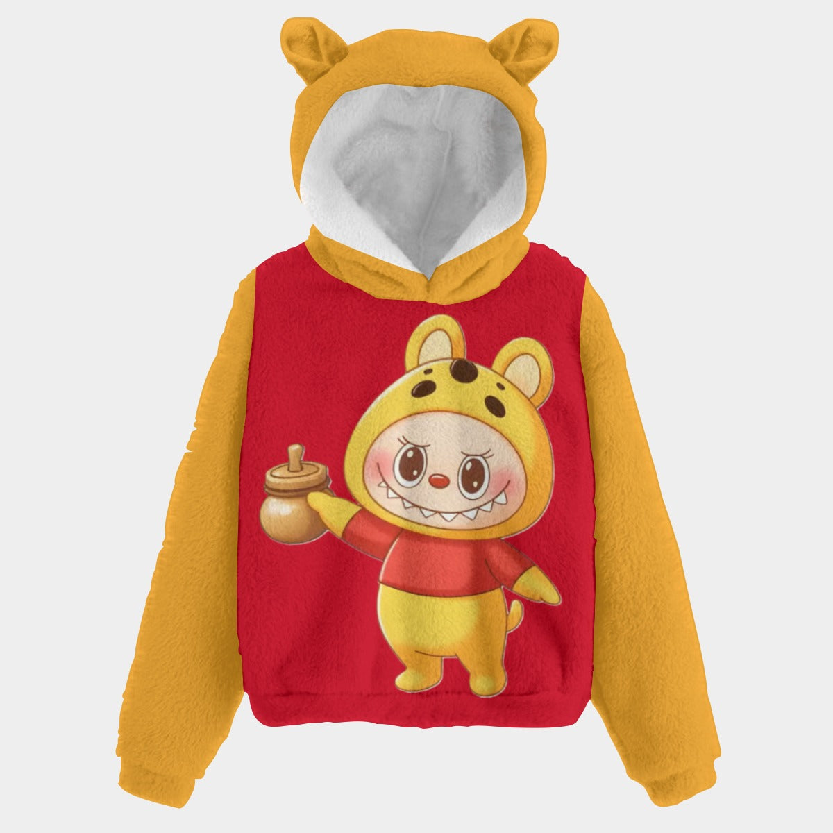 🧸Labubu SnugglePop™ Hoodie – Cute, Cozy & Ear-Resistible