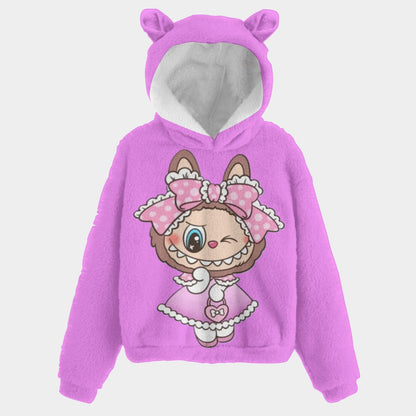 🧸Labubu SnugglePop™ Hoodie – Cute, Cozy & Ear-Resistible