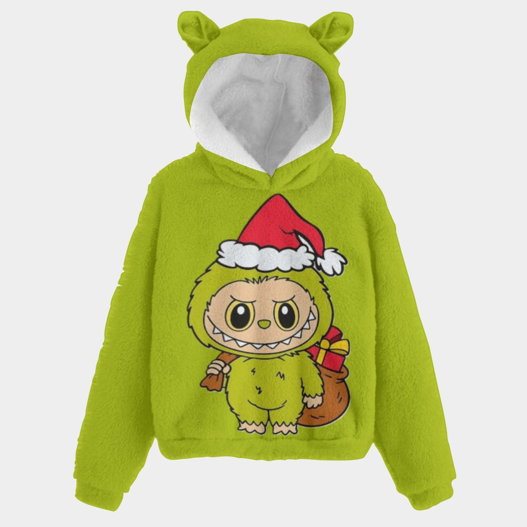 🐻✨🎁Grinchmas™ Hoodie with Ears – Holiday Mischief, BOGO Sale!