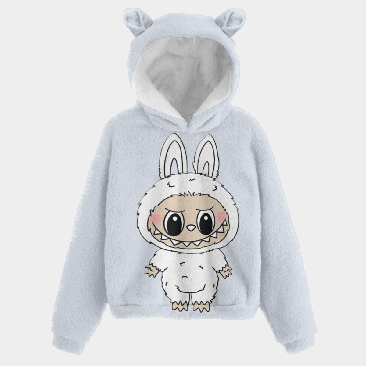 🧸Labubu SnugglePop Hoodie – Cute, Cozy & Ear-Resistible