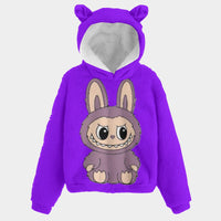 🧸Labubu SnugglePop™ Hoodie – Cute, Cozy & Ear-Resistible
