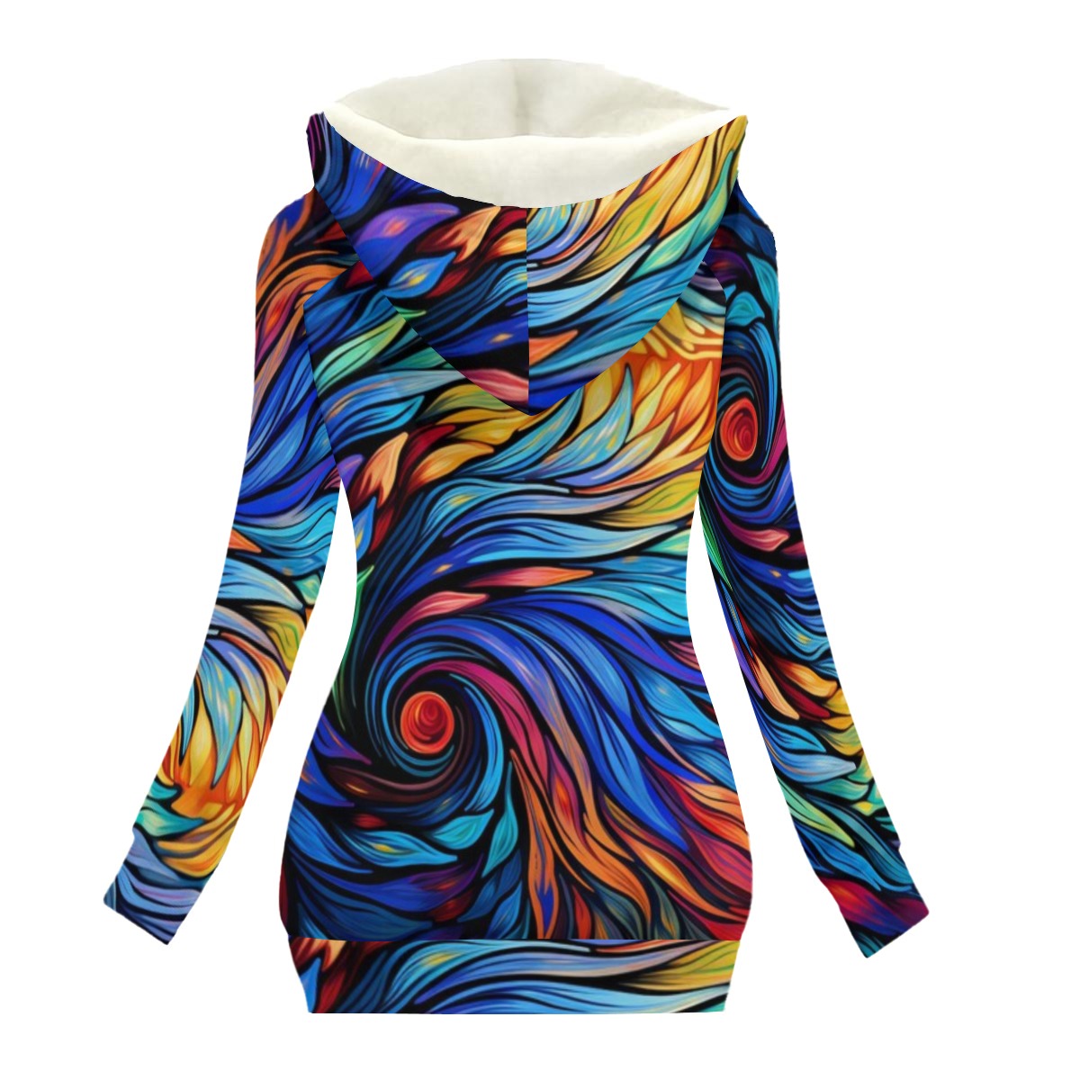 New and Exclusive Limited Edition Women's Long Jacket With Fleece Lining