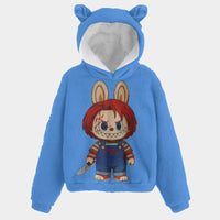 🧸Labubu SnugglePop™ Hoodie – Cute, Cozy & Ear-Resistible