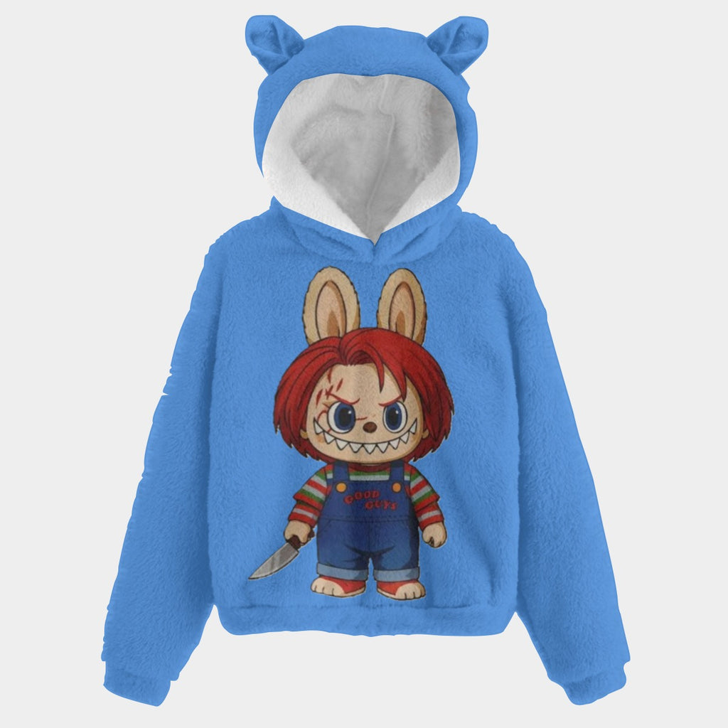 🧸Labubu SnugglePop™ Hoodie – Cute, Cozy & Ear-Resistible