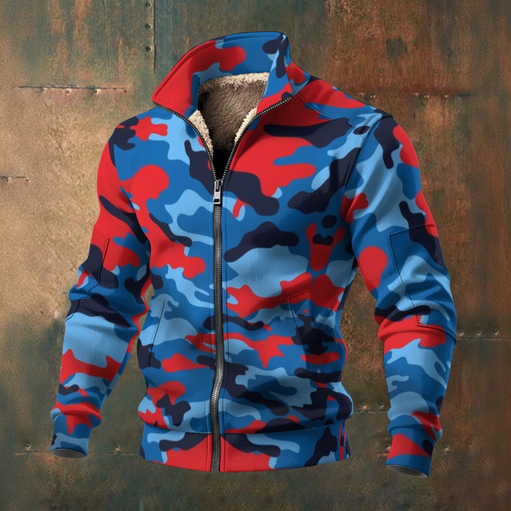 Exclusive Men's Thick Knit Fleece Jacket