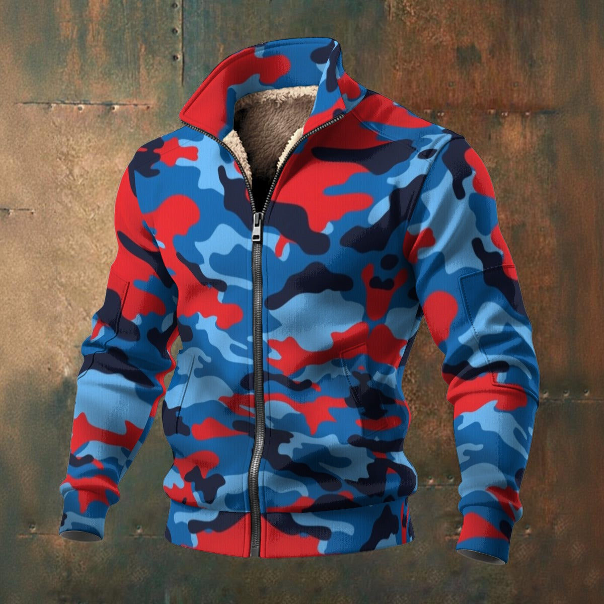 Exclusive Men's Thick Knit Fleece Jacket