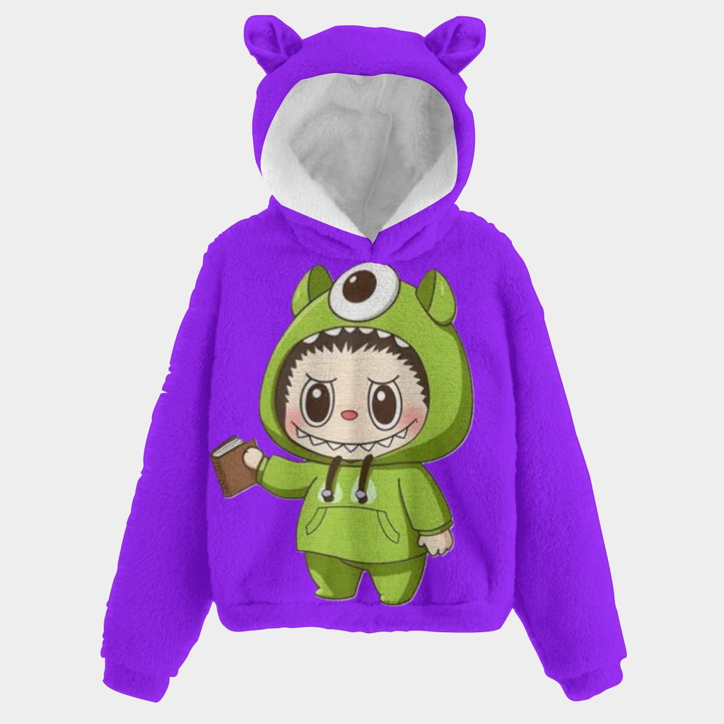 🧸Labubu SnugglePop™ Hoodie – Cute, Cozy & Ear-Resistible