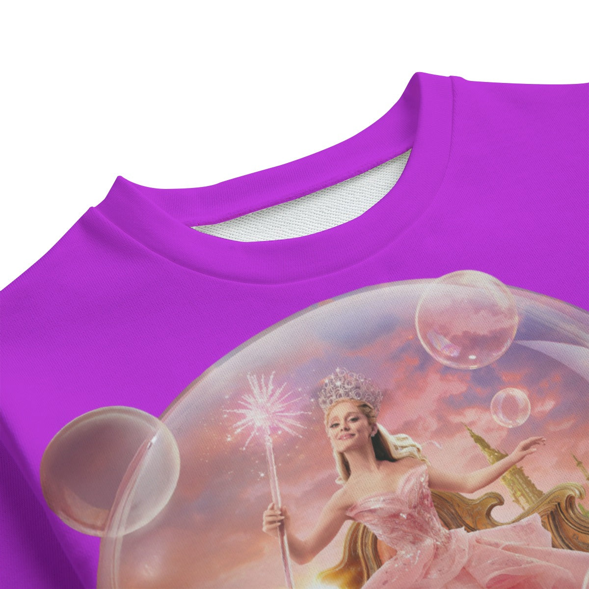 KID'S WICKED SWEATSHIRTS -“Glinda’s Bubble Magic Sweatshirt – Wickedly Cozy Cotton Comfort”