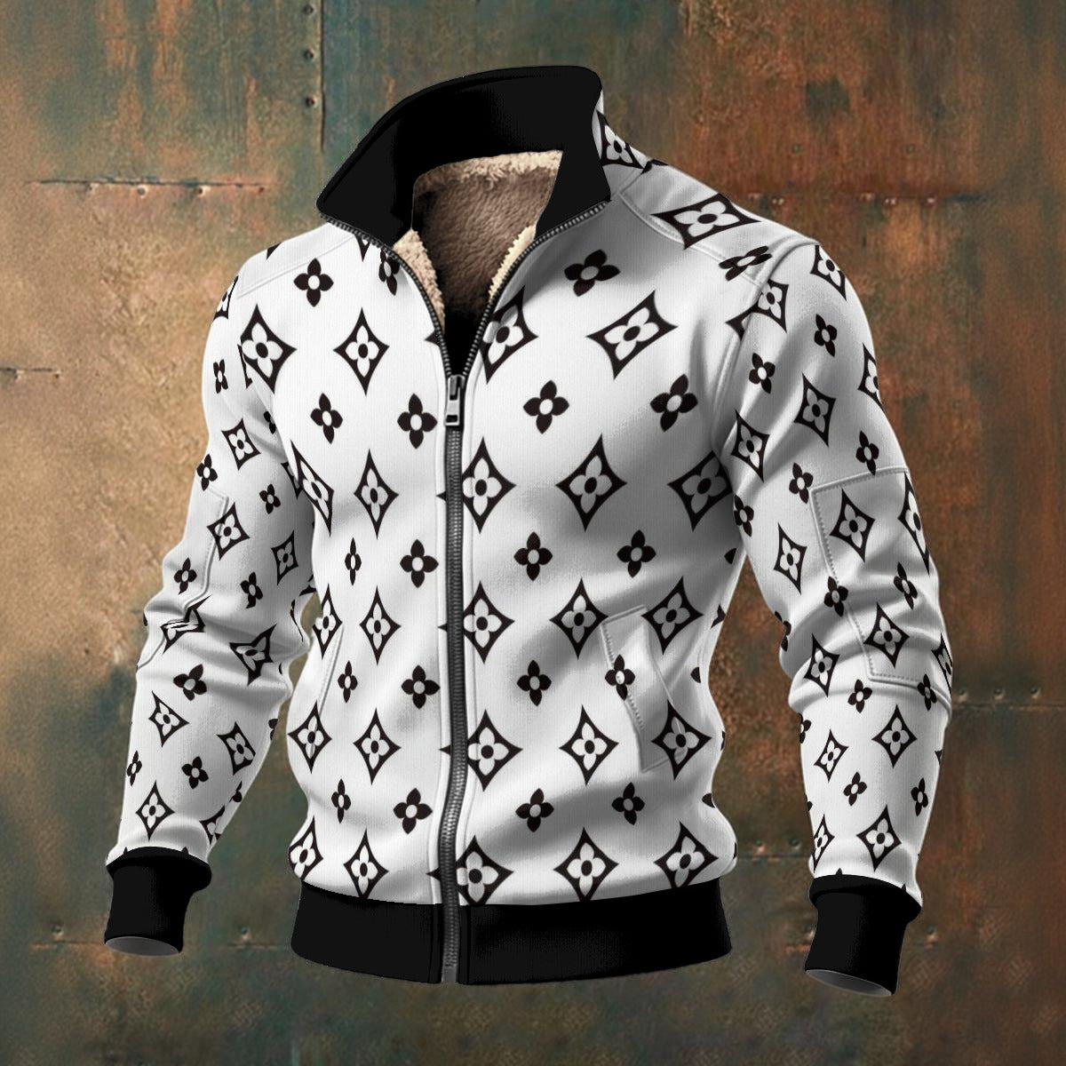 🧊“FrostFlex™ Knit Fleece — Built for Bold” - Men's Fleece Zip Jacket - Exclusive