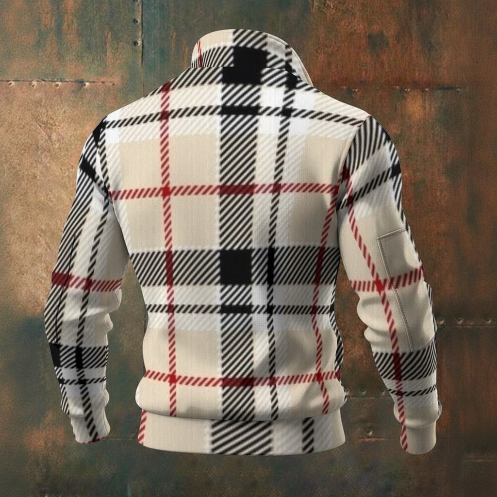 🧊“FrostFlex™ Knit Fleece — Built for Bold” Men's Fleece Zip Jacket - Exclusive Design