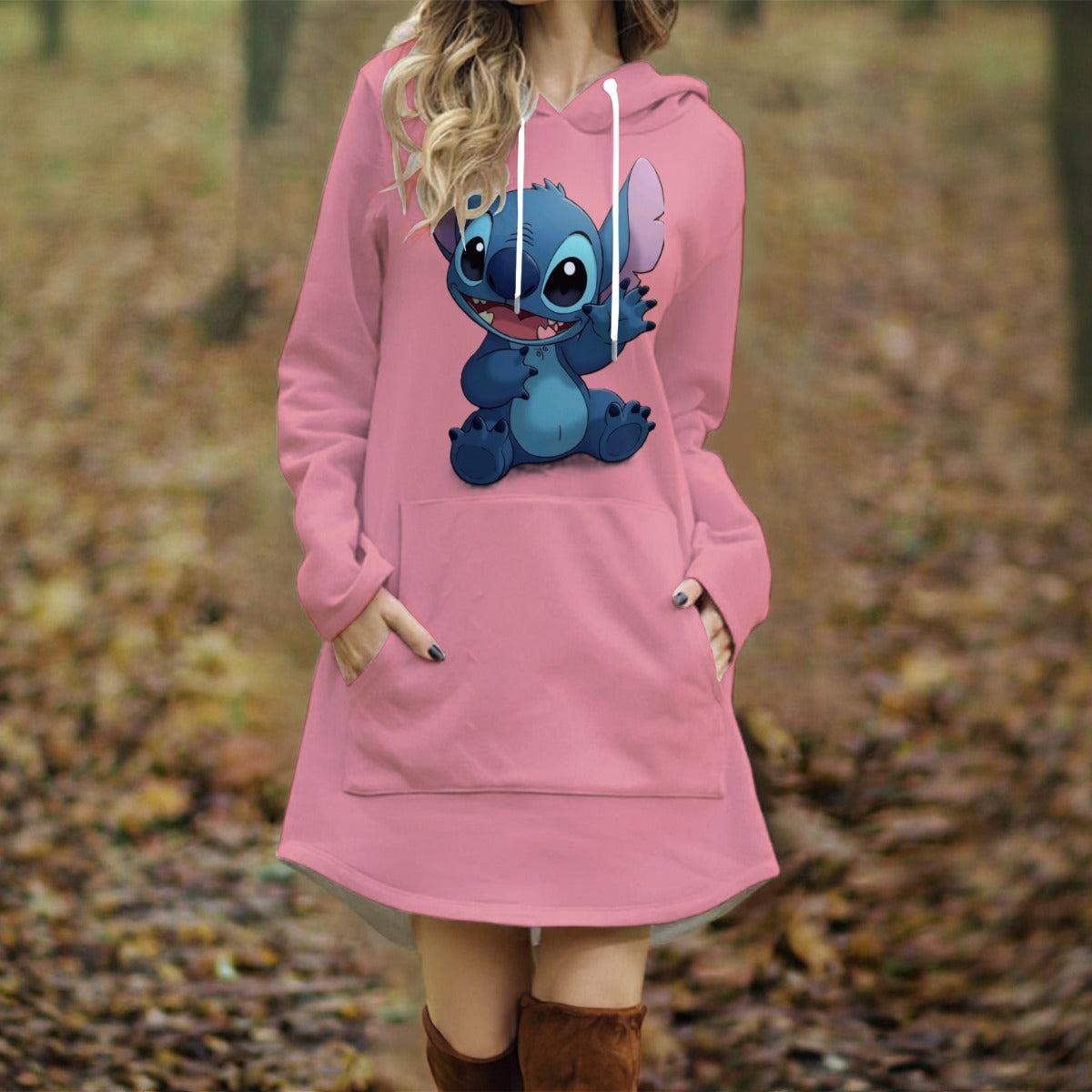 Exclusive Designed - Women's Long Hooded Dress