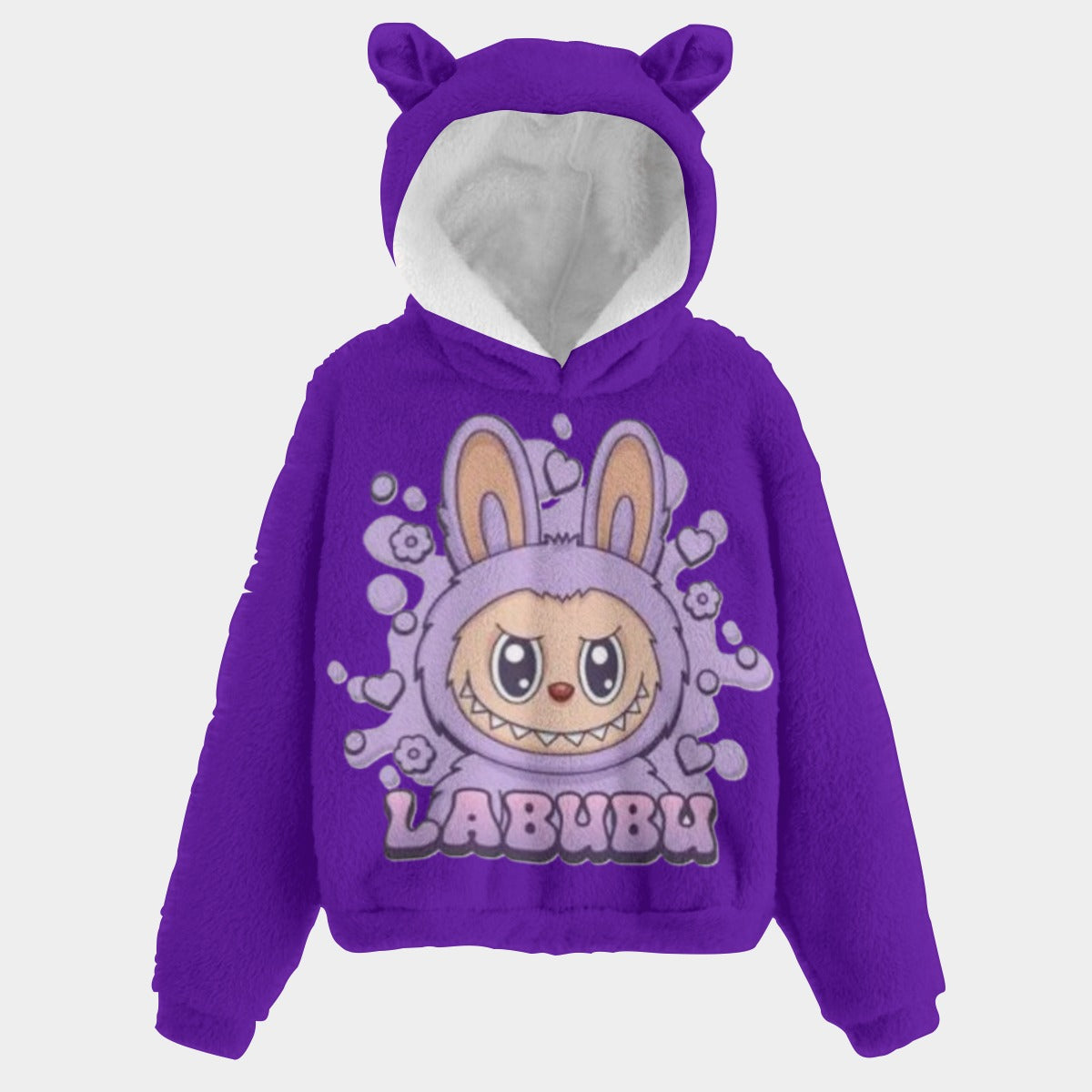 🧸Labubu SnugglePop™ Hoodie – Cute, Cozy & Ear-Resistible