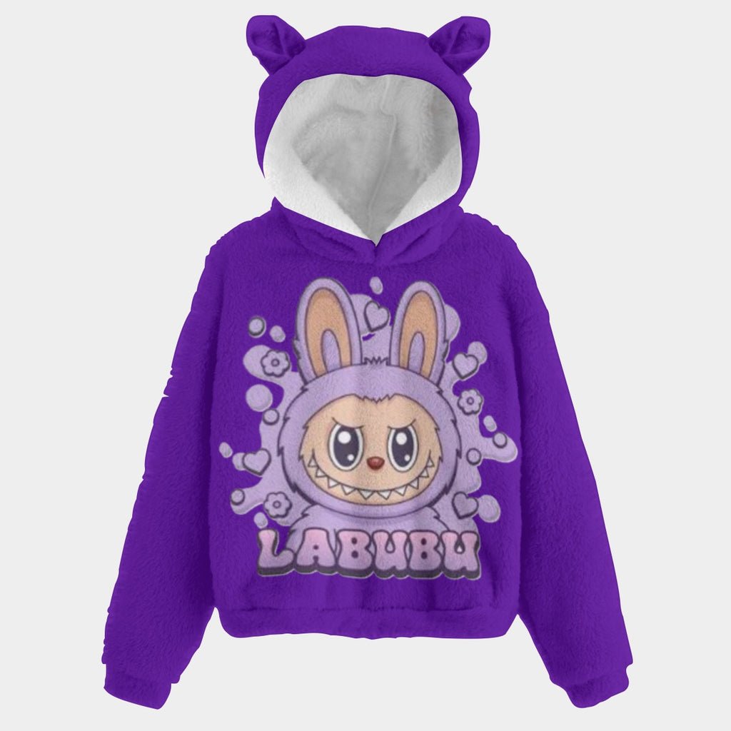 🧸Labubu SnugglePop™ Hoodie – Cute, Cozy & Ear-Resistible