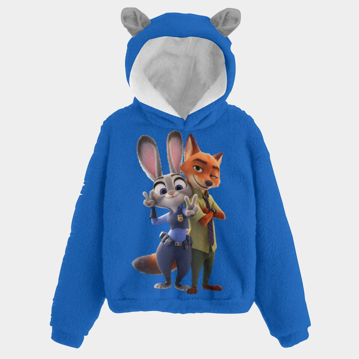 🔥Exclusive Limited Edition Zootopia 2™ Kid’s Cozy Warm Fleece Hoodie with Cute Animal Ears